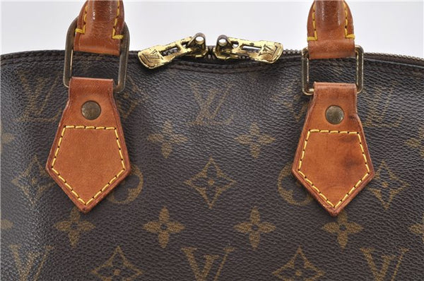 Authentic LOUIS VUITTON Monogram Alma Hand Bag Purse M51130 LV 7027C