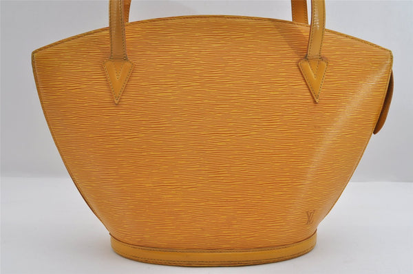 Auth Louis Vuitton Epi Saint Jacques Shopping Shoulder Bag M52269 Yellow 7027I
