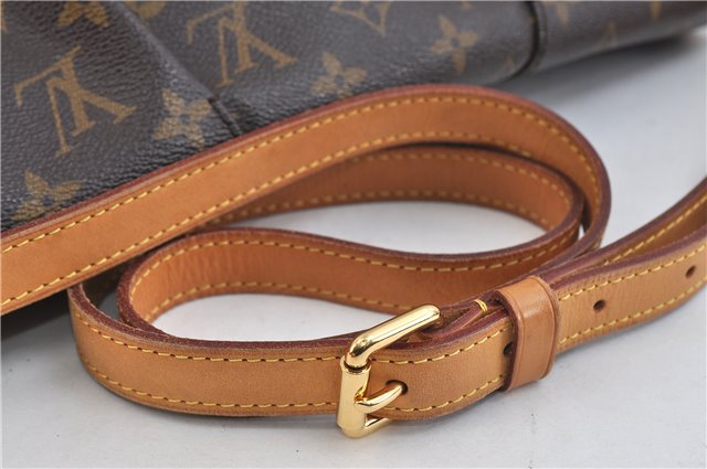 Auth LOUIS VUITTON Monogram Menilmontant MM Shoulder Cross Bag M40473 LV 7028C