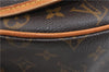 Auth LOUIS VUITTON Monogram Menilmontant MM Shoulder Cross Bag M40473 LV 7028C