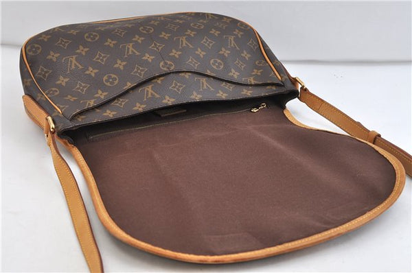 Auth LOUIS VUITTON Monogram Menilmontant MM Shoulder Cross Bag M40473 LV 7028C