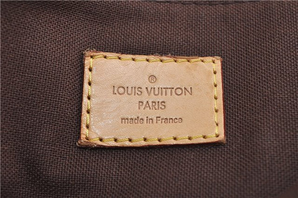 Auth LOUIS VUITTON Monogram Menilmontant MM Shoulder Cross Bag M40473 LV 7028C