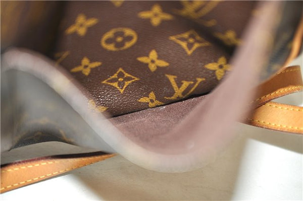 Auth LOUIS VUITTON Monogram Menilmontant MM Shoulder Cross Bag M40473 LV 7028C