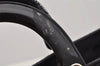 Authentic Christian Dior Diorissimo Cannage Tote Hand Bag Enamel Black CD 7028I