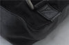 Authentic PRADA Nylon Leather Backpack Black 7029C