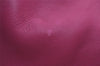 Authentic Christian Dior Vintage Shoulder Tote Bag Leather Pink 7029I