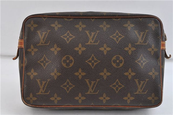 Auth LOUIS VUITTON Monogram Compiegne 23 Clutch Hand Bag M51847 LV Junk 7031C