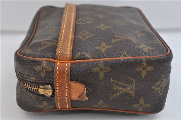 Auth LOUIS VUITTON Monogram Compiegne 23 Clutch Hand Bag M51847 LV Junk 7031C