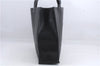 Authentic CHANEL Caviar Skin CoCo Mark Shoulder Tote Bag Black CC 7031D