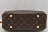 Authentic Louis Vuitton Monogram Montaigne GM 2Way Hand Bag M41055 LV 7031I