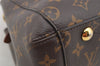 Authentic Louis Vuitton Monogram Montaigne GM 2Way Hand Bag M41055 LV 7031I