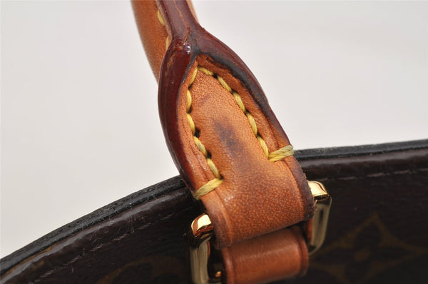 Authentic Louis Vuitton Monogram Montaigne GM 2Way Hand Bag M41055 LV 7031I