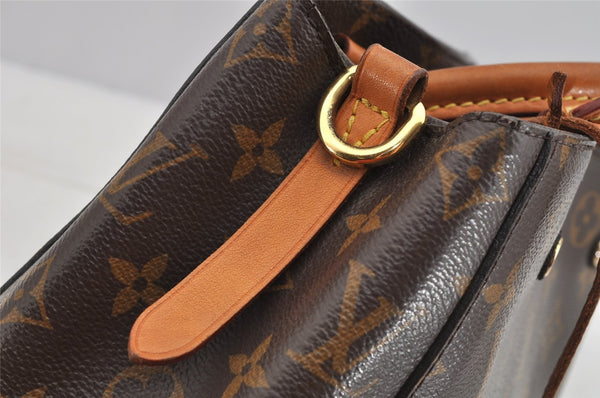 Authentic Louis Vuitton Monogram Montaigne GM 2Way Hand Bag M41055 LV 7031I