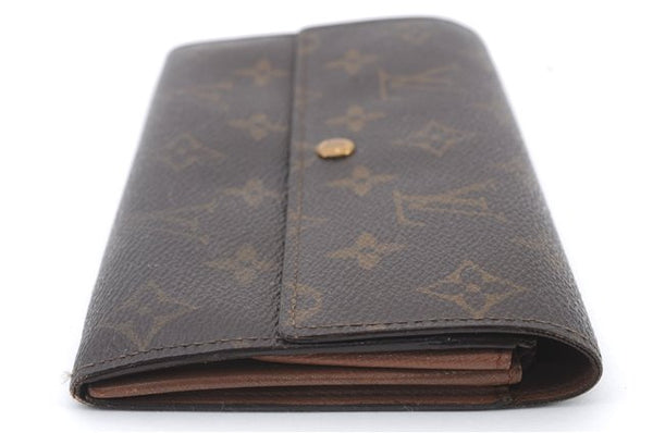 Auth LOUIS VUITTON Monogram Pochette Porte Monnaie Credit Wallet M61725 LV 7032C