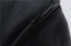 Authentic CHANEL Calf Skin Enamel Camellia Shoulder Tote Bag Purse Black 7032D