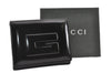 Authentic GUCCI Vintage Bifold Wallet Purse Leather Black Box 7032F