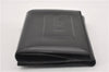 Authentic GUCCI Vintage Bifold Wallet Purse Leather Black Box 7032F