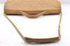 Authentic CHANEL Lamb Skin Matelasse Turnlock 2Way BriefCase Beige  7032I