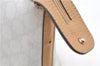 Authentic GUCCI Hand Bag Purse GG PVC Leather 264210 White Brown 7033C
