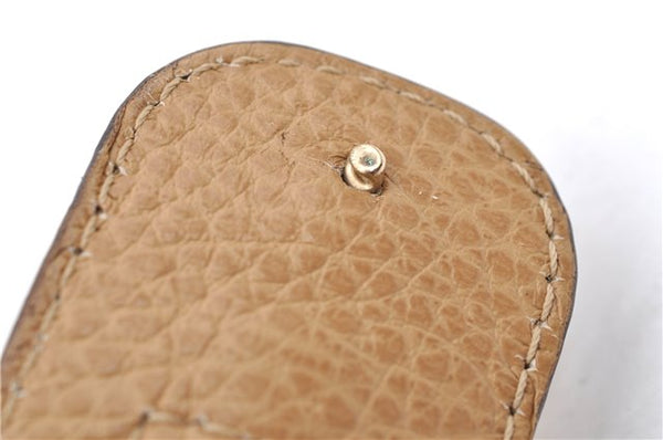 Authentic GUCCI Hand Bag Purse GG PVC Leather 264210 White Brown 7033C