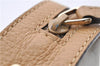 Authentic GUCCI Hand Bag Purse GG PVC Leather 264210 White Brown 7033C