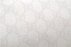 Authentic GUCCI Hand Bag Purse GG PVC Leather 264210 White Brown 7033C