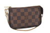 Authentic Louis Vuitton Damier Mini Pochette Accessoires Pouch N58009 LV 7034D