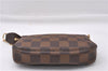 Authentic Louis Vuitton Damier Mini Pochette Accessoires Pouch N58009 LV 7034D