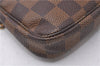 Authentic Louis Vuitton Damier Mini Pochette Accessoires Pouch N58009 LV 7034D
