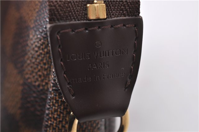 Authentic Louis Vuitton Damier Mini Pochette Accessoires Pouch N58009 LV 7034D