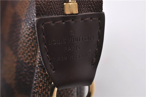 Authentic Louis Vuitton Damier Mini Pochette Accessoires Pouch N58009 LV 7034D