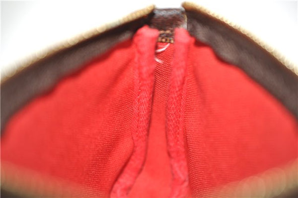 Authentic Louis Vuitton Damier Mini Pochette Accessoires Pouch N58009 LV 7034D