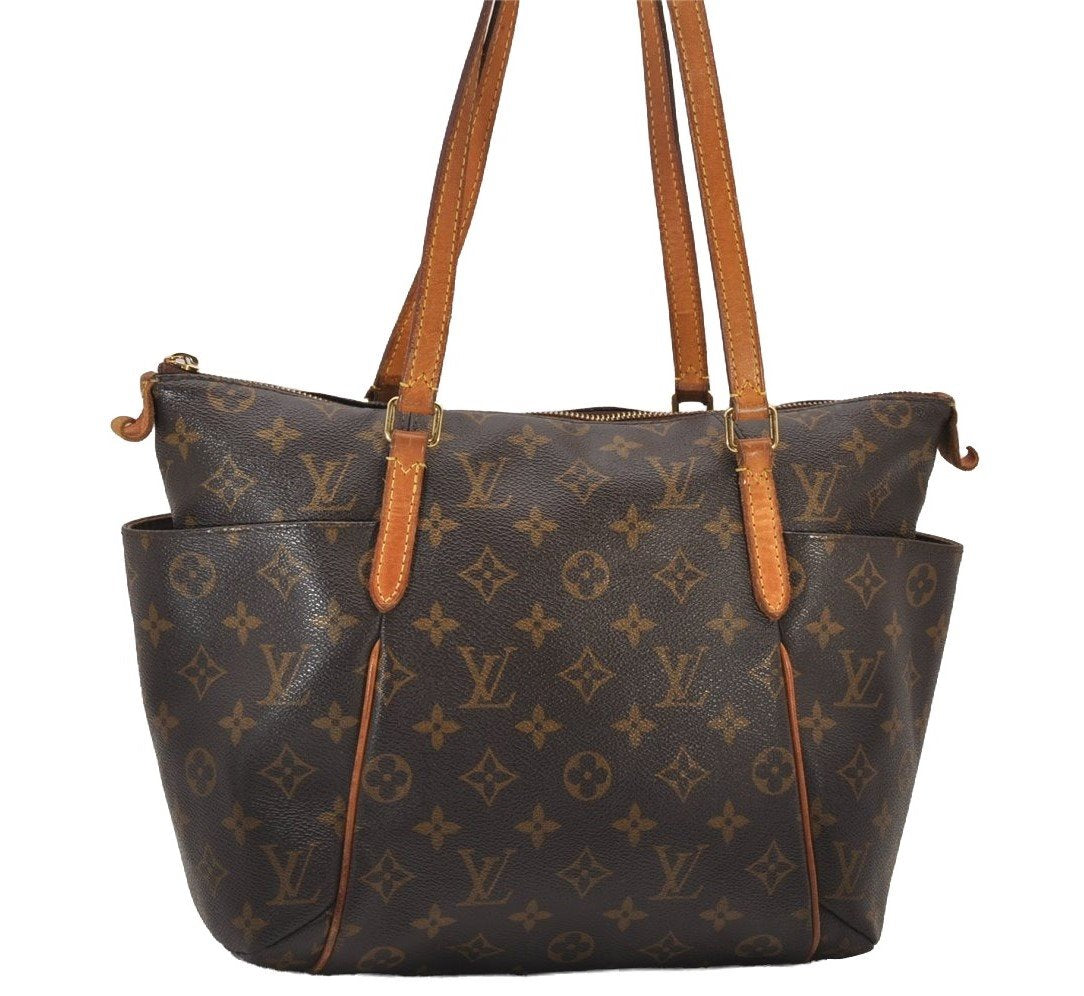 Authentic Louis Vuitton Monogram Totally PM Shoulder Tote Bag M41016 LV 7035I