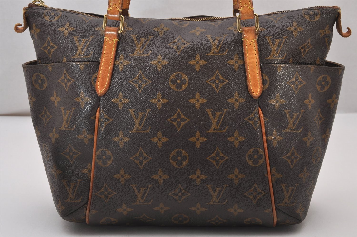 Authentic Louis Vuitton Monogram Totally PM Shoulder Tote Bag M41016 LV 7035I