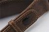 Authentic GUCCI Vintage Shoulder Bag Purse Leather Brown 7036C