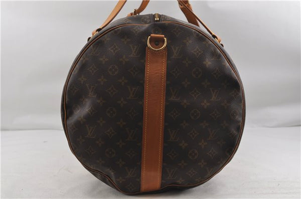 Authentic Louis Vuitton Monogram Sac Polochon 2Way Boston Bag M41222 LV 7036D