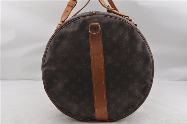 Authentic Louis Vuitton Monogram Sac Polochon 2Way Boston Bag M41222 LV 7036D