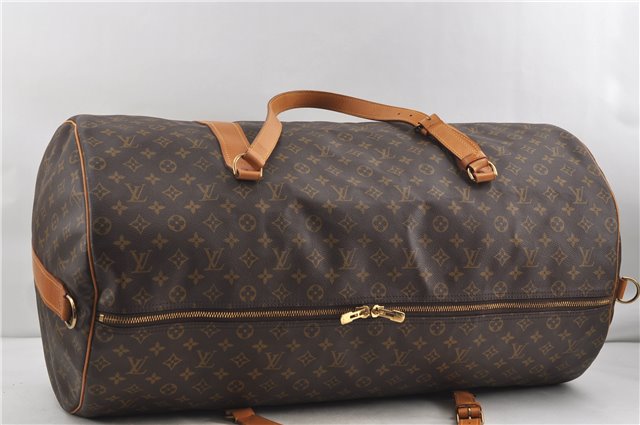 Authentic Louis Vuitton Monogram Sac Polochon 2Way Boston Bag M41222 LV 7036D