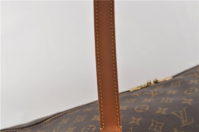 Authentic Louis Vuitton Monogram Sac Polochon 2Way Boston Bag M41222 LV 7036D