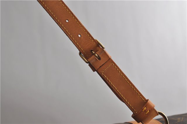 Authentic Louis Vuitton Monogram Sac Polochon 2Way Boston Bag M41222 LV 7036D