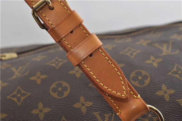 Authentic Louis Vuitton Monogram Sac Polochon 2Way Boston Bag M41222 LV 7036D