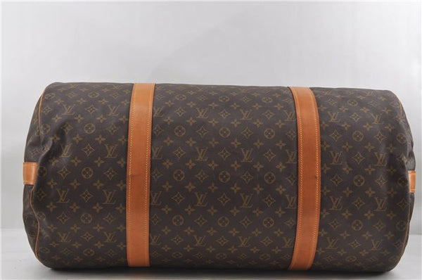 Authentic Louis Vuitton Monogram Sac Polochon 2Way Boston Bag M41222 LV 7036D