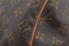 Authentic Louis Vuitton Monogram Sac Polochon 2Way Boston Bag M41222 LV 7036D