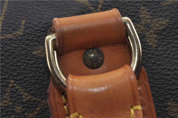 Authentic Louis Vuitton Monogram Sac Polochon 2Way Boston Bag M41222 LV 7036D