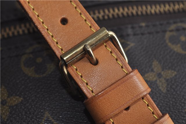 Authentic Louis Vuitton Monogram Sac Polochon 2Way Boston Bag M41222 LV 7036D