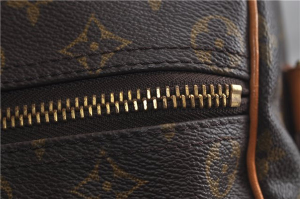 Authentic Louis Vuitton Monogram Sac Polochon 2Way Boston Bag M41222 LV 7036D