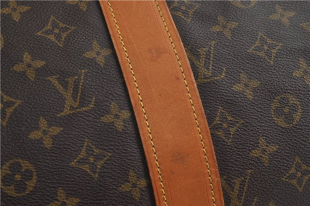 Authentic Louis Vuitton Monogram Sac Polochon 2Way Boston Bag M41222 LV 7036D