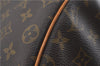 Authentic Louis Vuitton Monogram Sac Polochon 2Way Boston Bag M41222 LV 7036D
