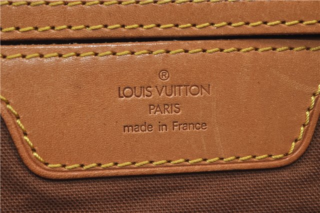 Authentic Louis Vuitton Monogram Sac Polochon 2Way Boston Bag M41222 LV 7036D