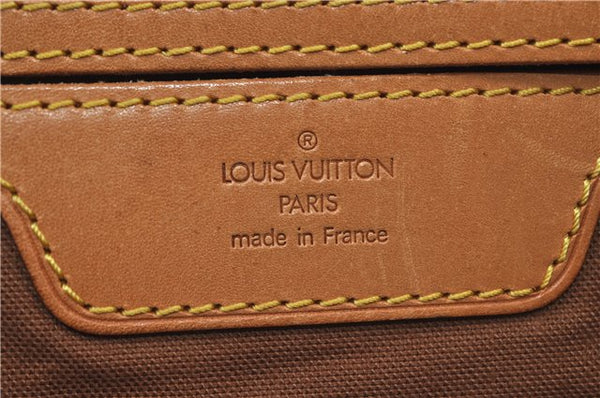 Authentic Louis Vuitton Monogram Sac Polochon 2Way Boston Bag M41222 LV 7036D